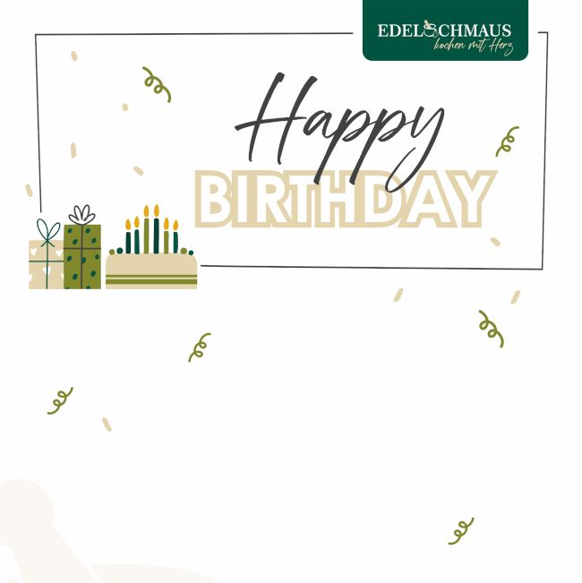 Geschenkgutschein (Happy Birthday)